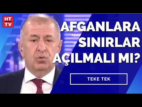 Yasa dışı yolla gelen Afganların akıbeti ne olacak? Prof. Dr. Ümit Özdağ yanıtladı